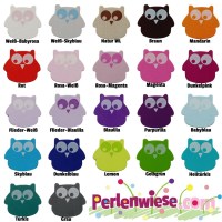 Motivperle Holz Eule